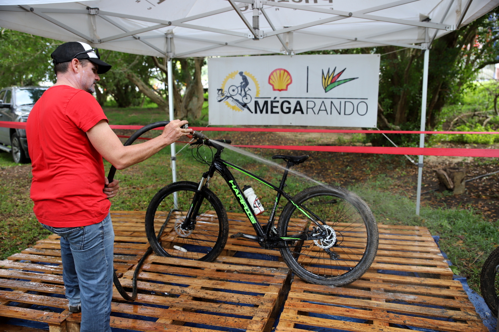 Nettoyage vélo Shell Pacific MEGArando
